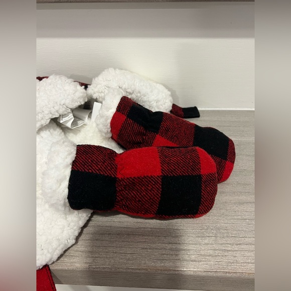🎄 totally giftable🎁 Brand new with tag winter hat & mitten set. Size 12-24m - Picture 2 of 4